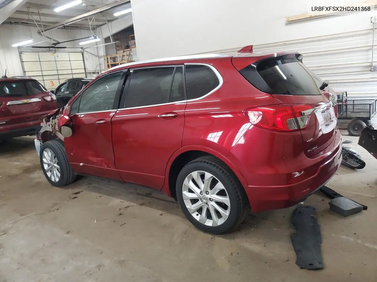 2017 Buick Envision Premium Ii VIN: LRBFXFSX2HD241368 Lot: 55060195