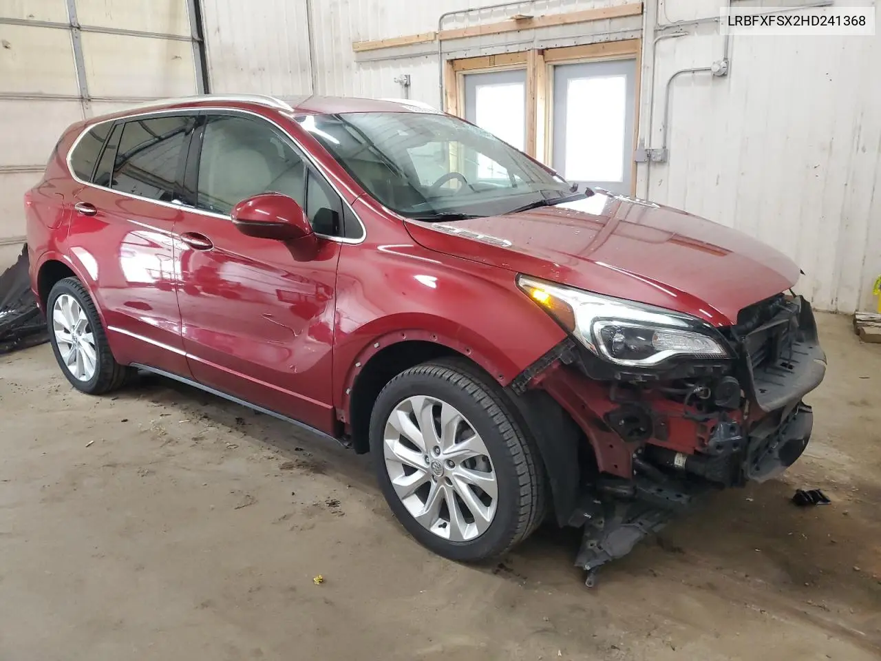 2017 Buick Envision Premium Ii VIN: LRBFXFSX2HD241368 Lot: 55060195