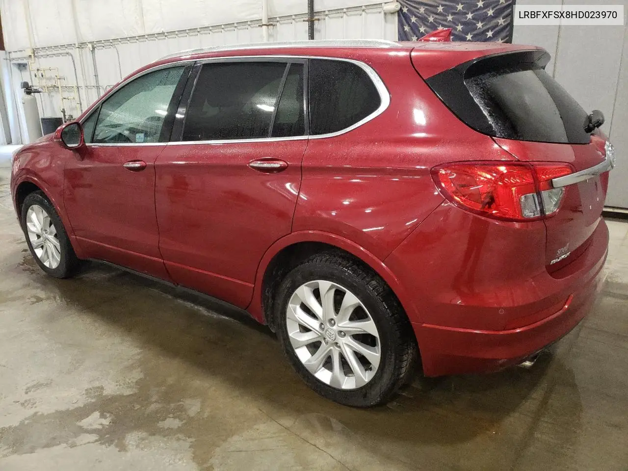 2017 Buick Envision Premium Ii VIN: LRBFXFSX8HD023970 Lot: 55142875