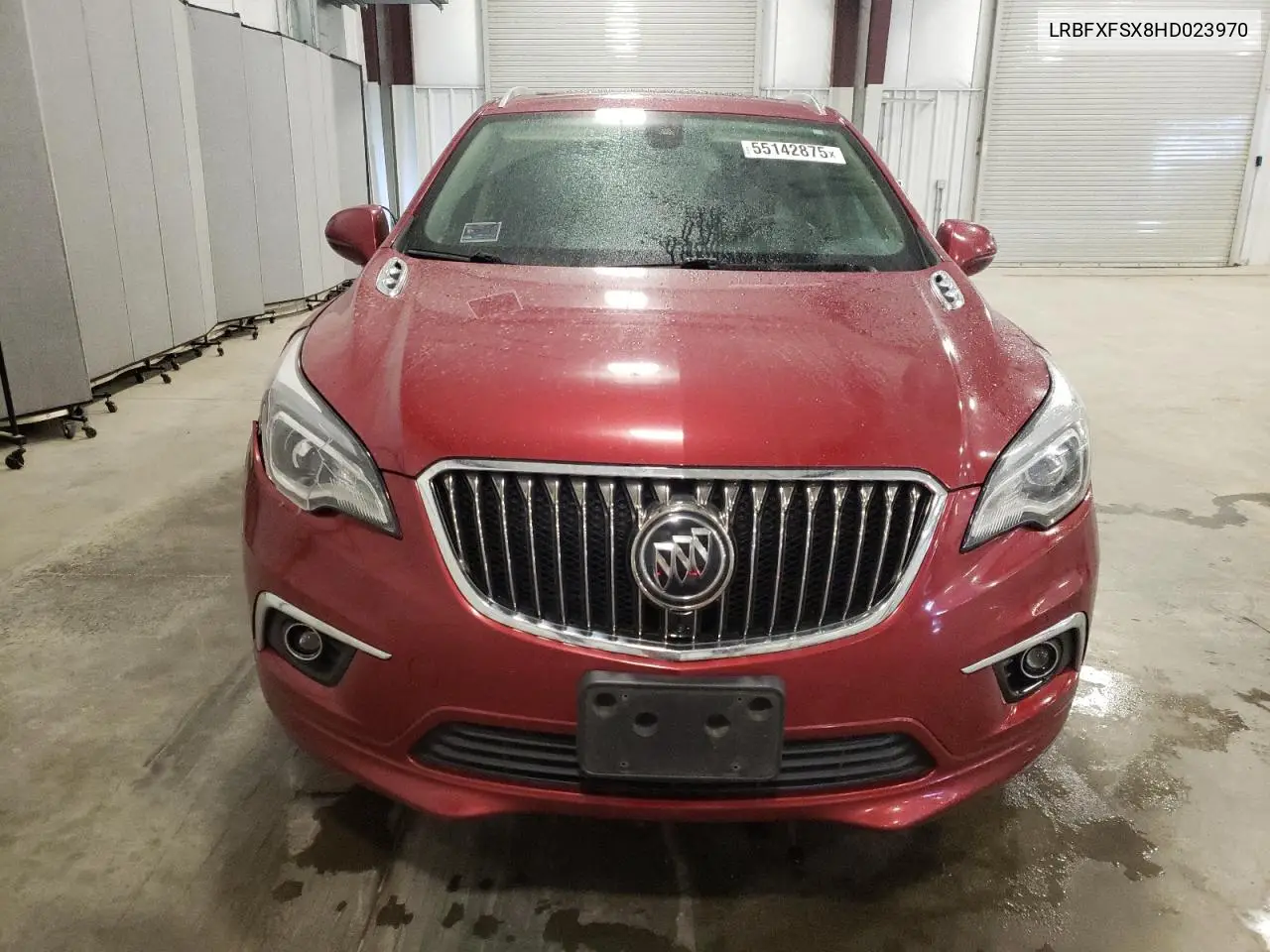 2017 Buick Envision Premium Ii VIN: LRBFXFSX8HD023970 Lot: 55142875