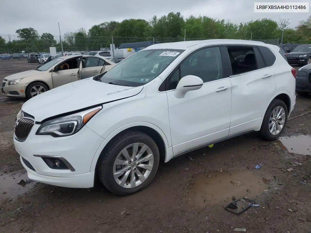 2017 Buick Envision Essence VIN: LRBFXBSA4HD112486 Lot: 55431175