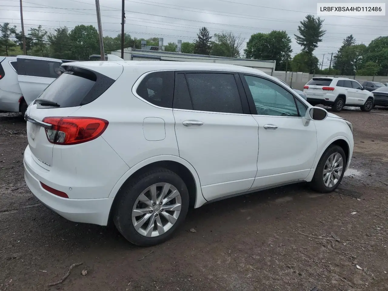 2017 Buick Envision Essence VIN: LRBFXBSA4HD112486 Lot: 55431175