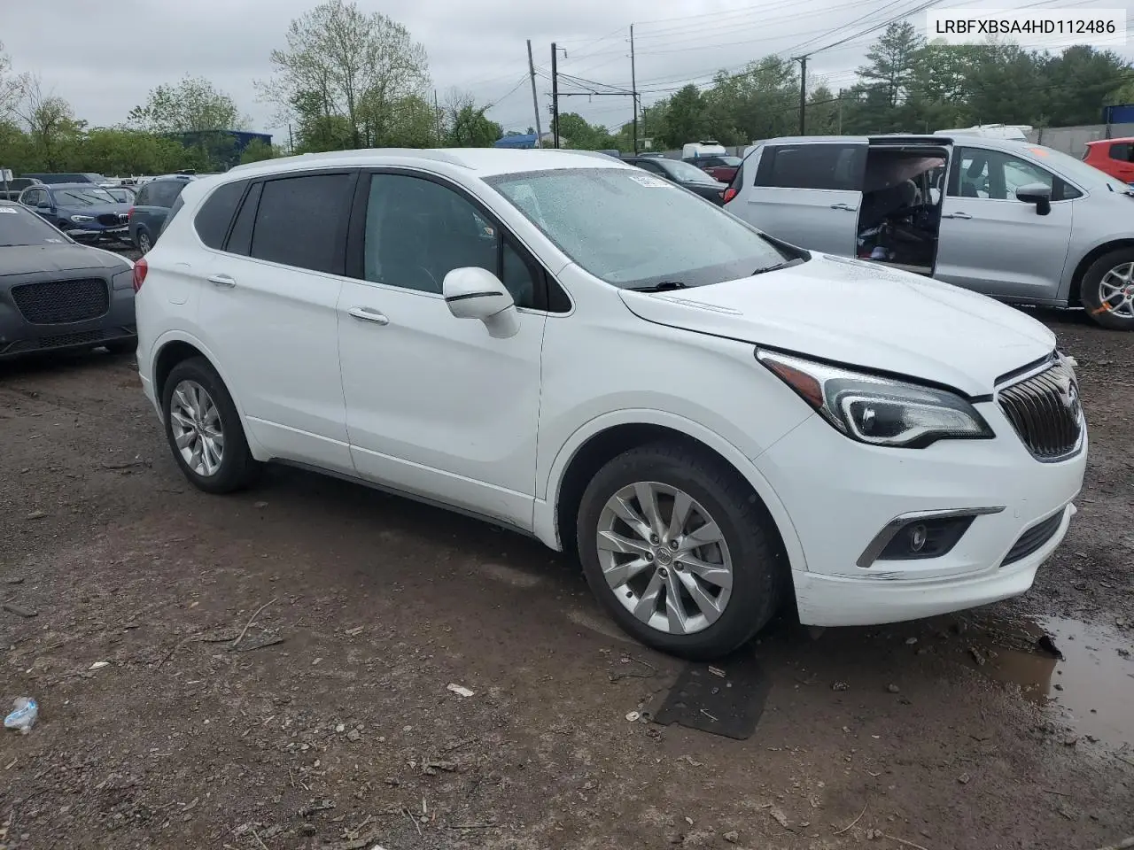 2017 Buick Envision Essence VIN: LRBFXBSA4HD112486 Lot: 55431175