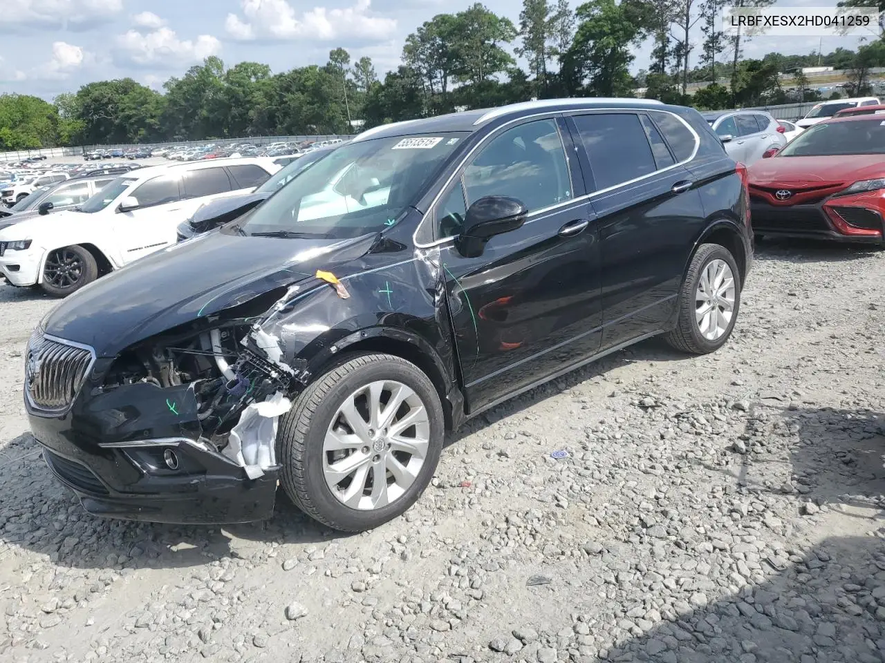 2017 Buick Envision Premium VIN: LRBFXESX2HD041259 Lot: 55513515