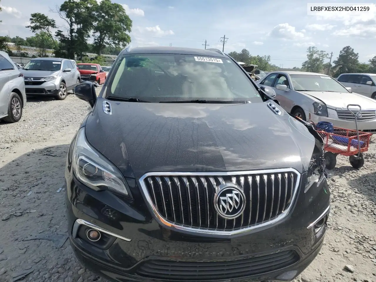 2017 Buick Envision Premium VIN: LRBFXESX2HD041259 Lot: 55513515