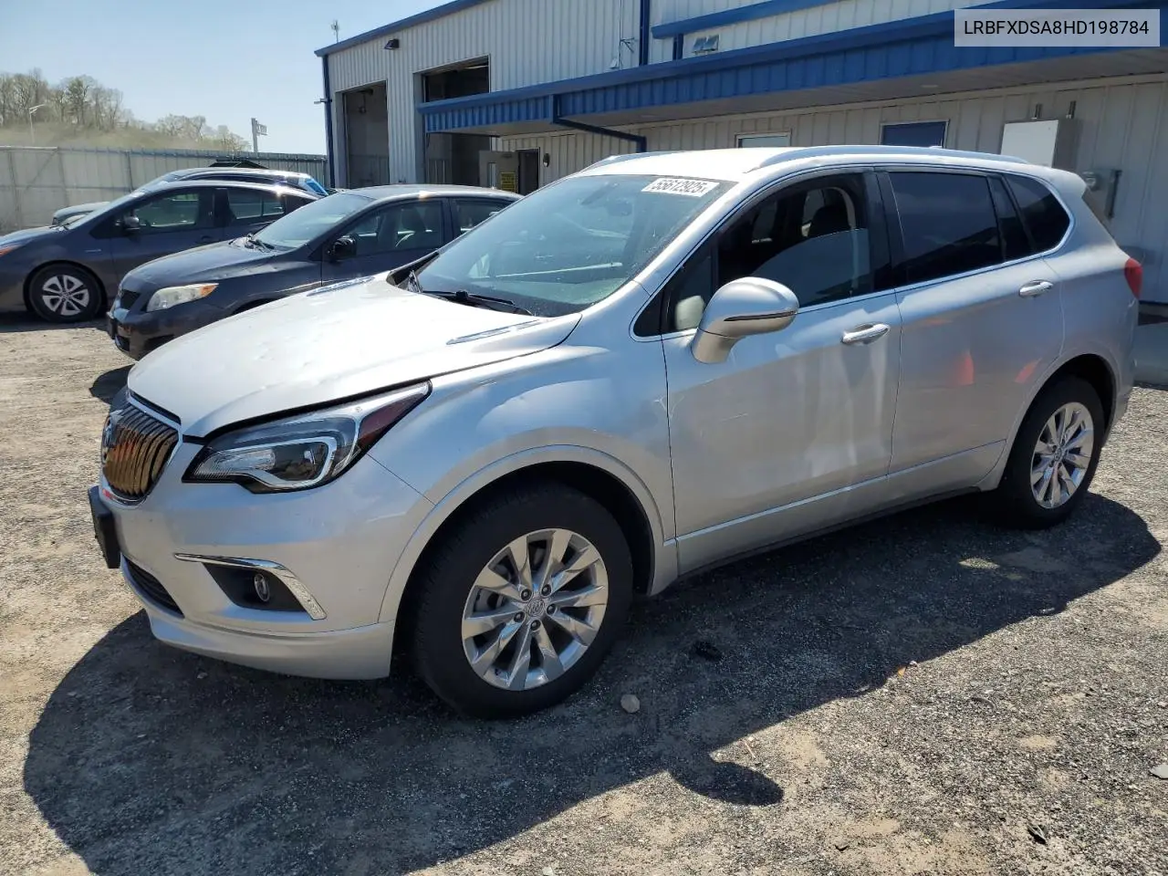 2017 Buick Envision Essence VIN: LRBFXDSA8HD198784 Lot: 55612925