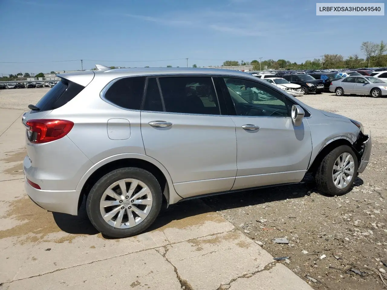 2017 Buick Envision Essence VIN: LRBFXDSA3HD049540 Lot: 55688405