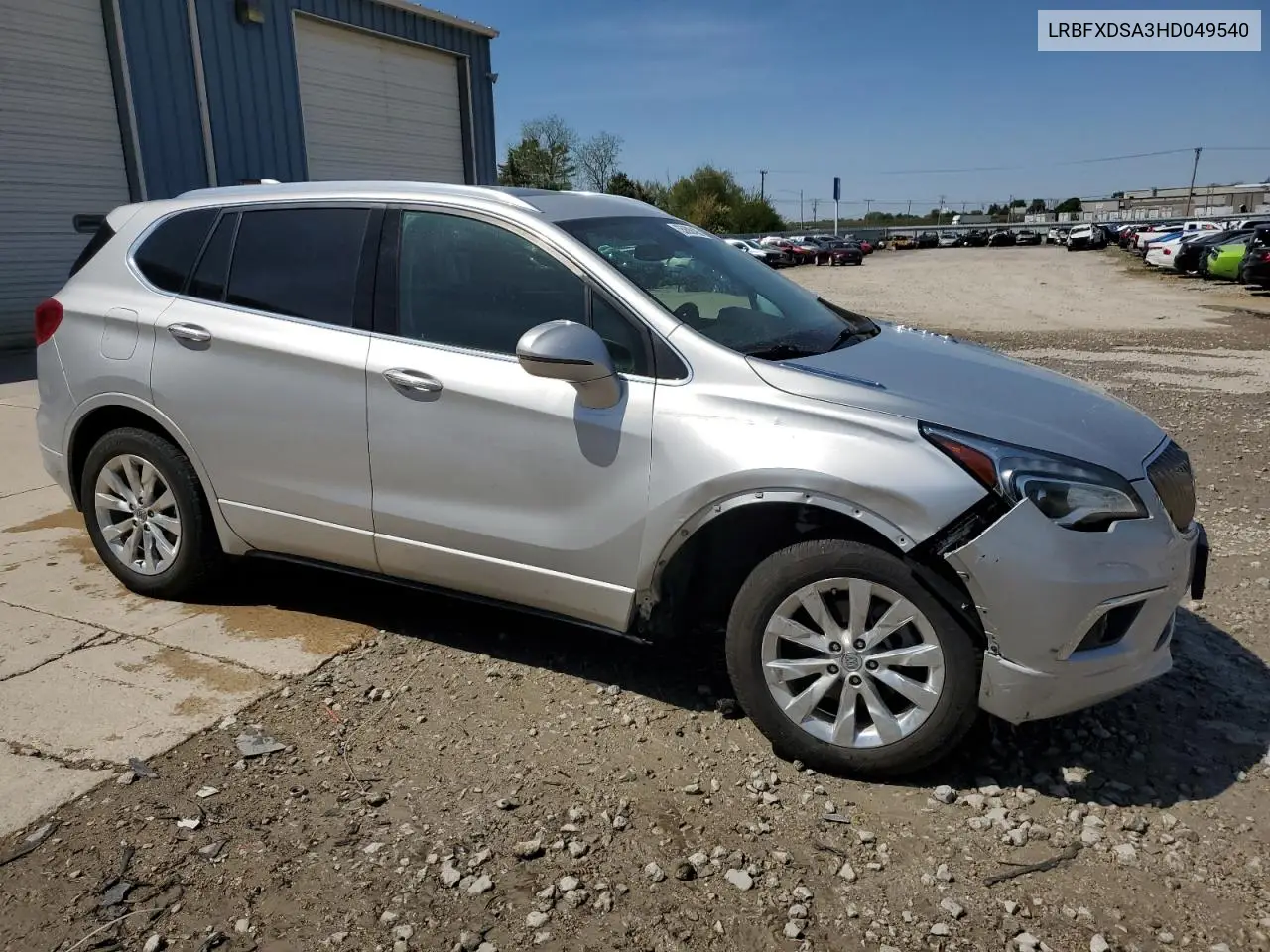 2017 Buick Envision Essence VIN: LRBFXDSA3HD049540 Lot: 55688405
