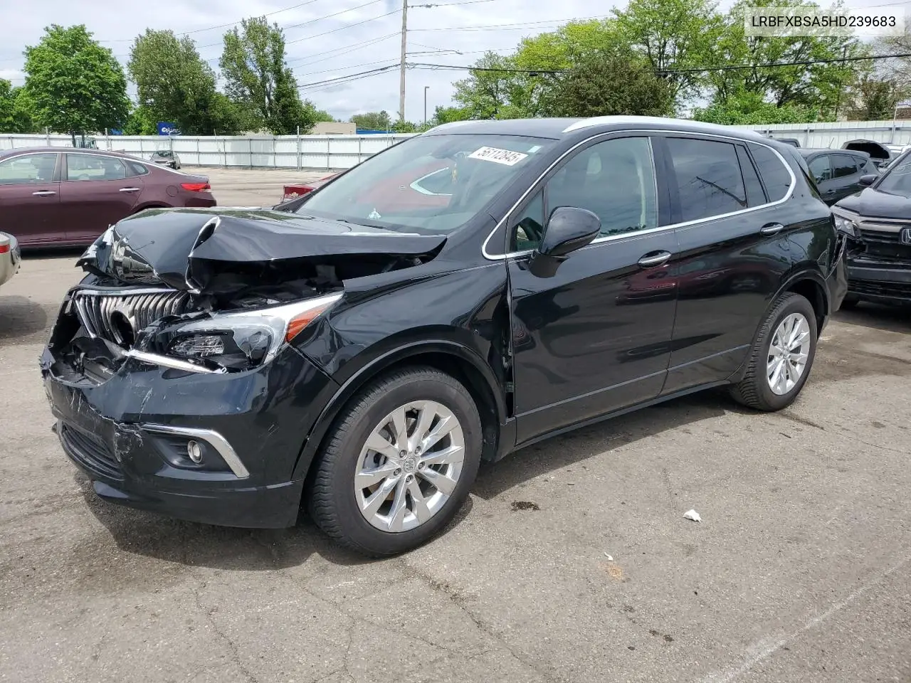 2017 Buick Envision Essence VIN: LRBFXBSA5HD239683 Lot: 56112845