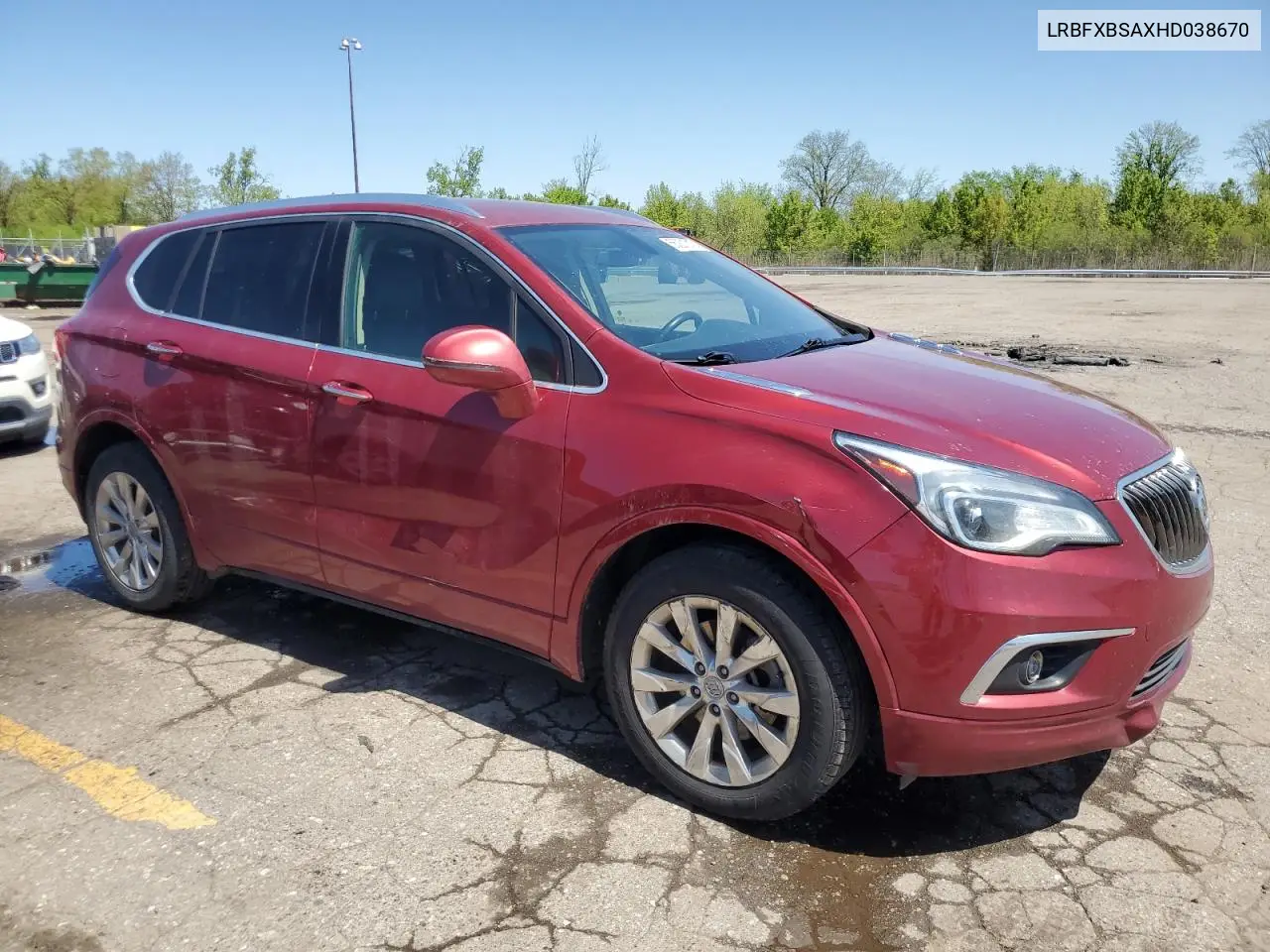 2017 Buick Envision Essence VIN: LRBFXBSAXHD038670 Lot: 56201315