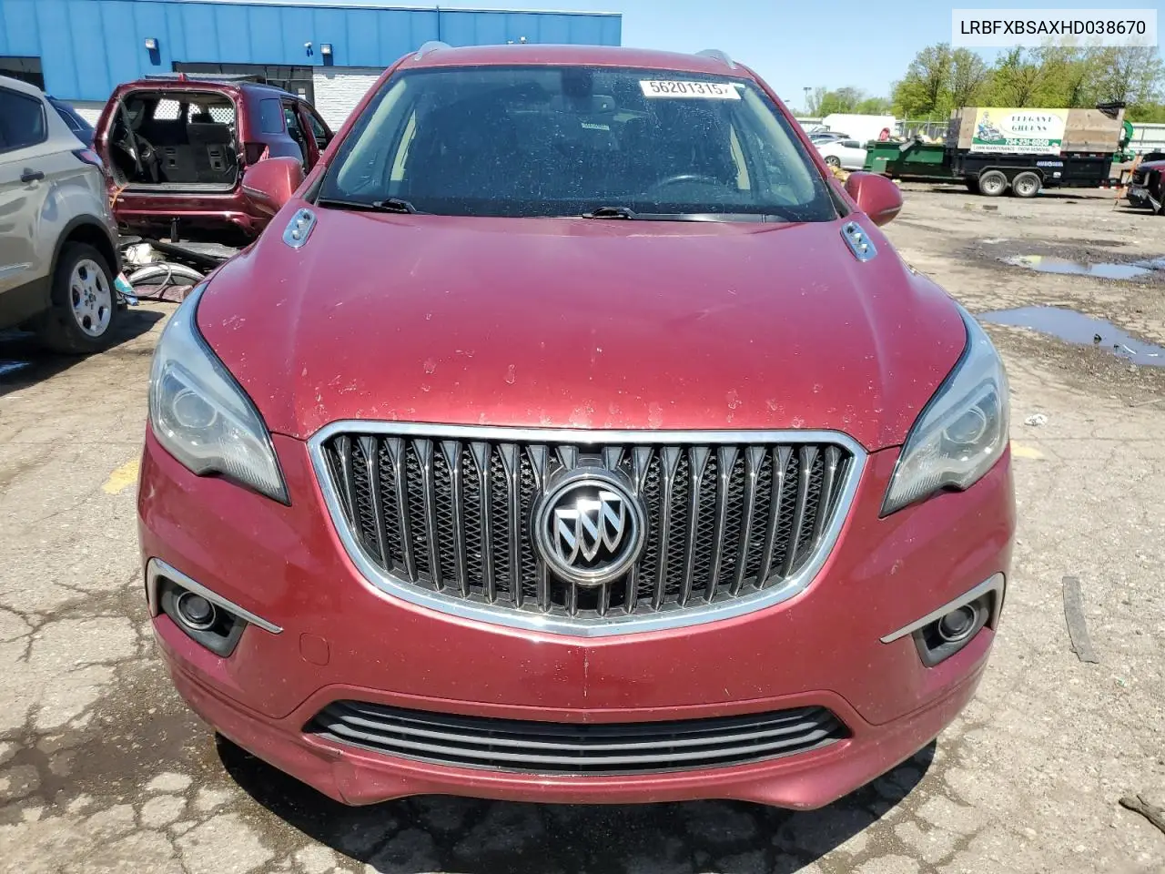 2017 Buick Envision Essence VIN: LRBFXBSAXHD038670 Lot: 56201315