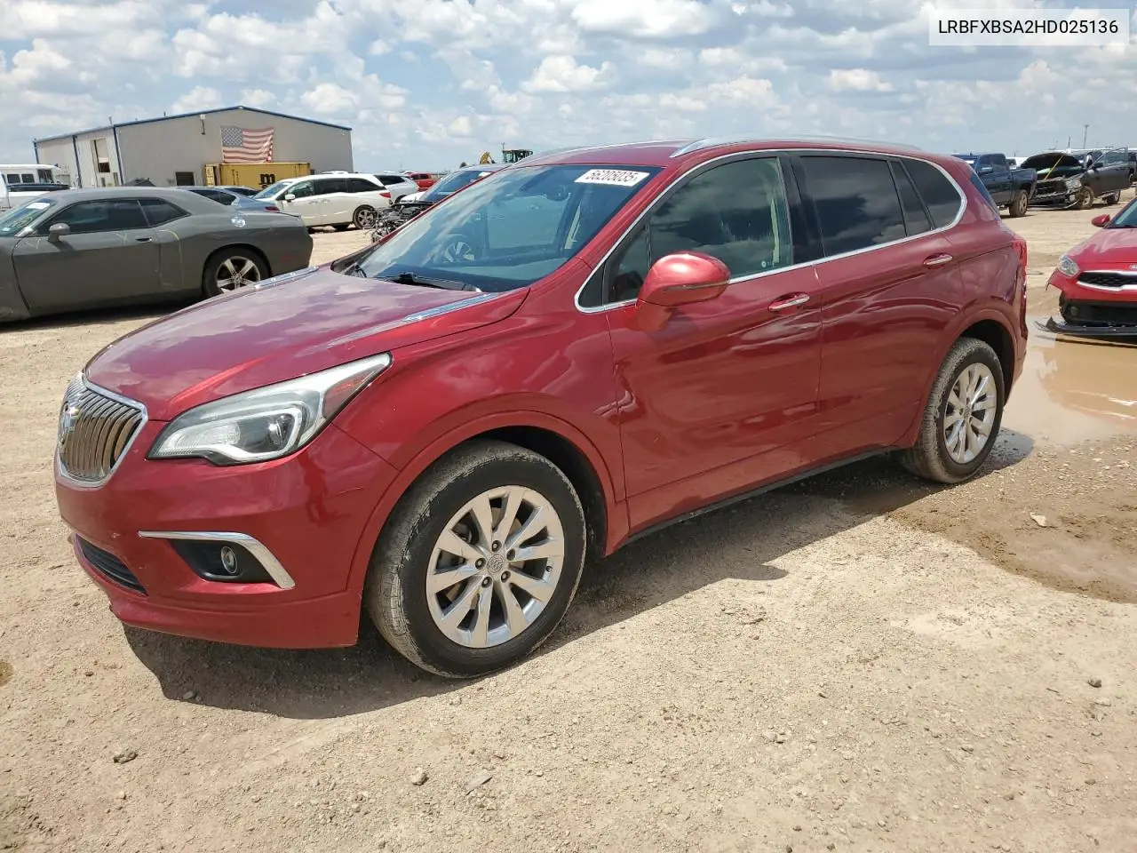 2017 Buick Envision Essence VIN: LRBFXBSA2HD025136 Lot: 56205035