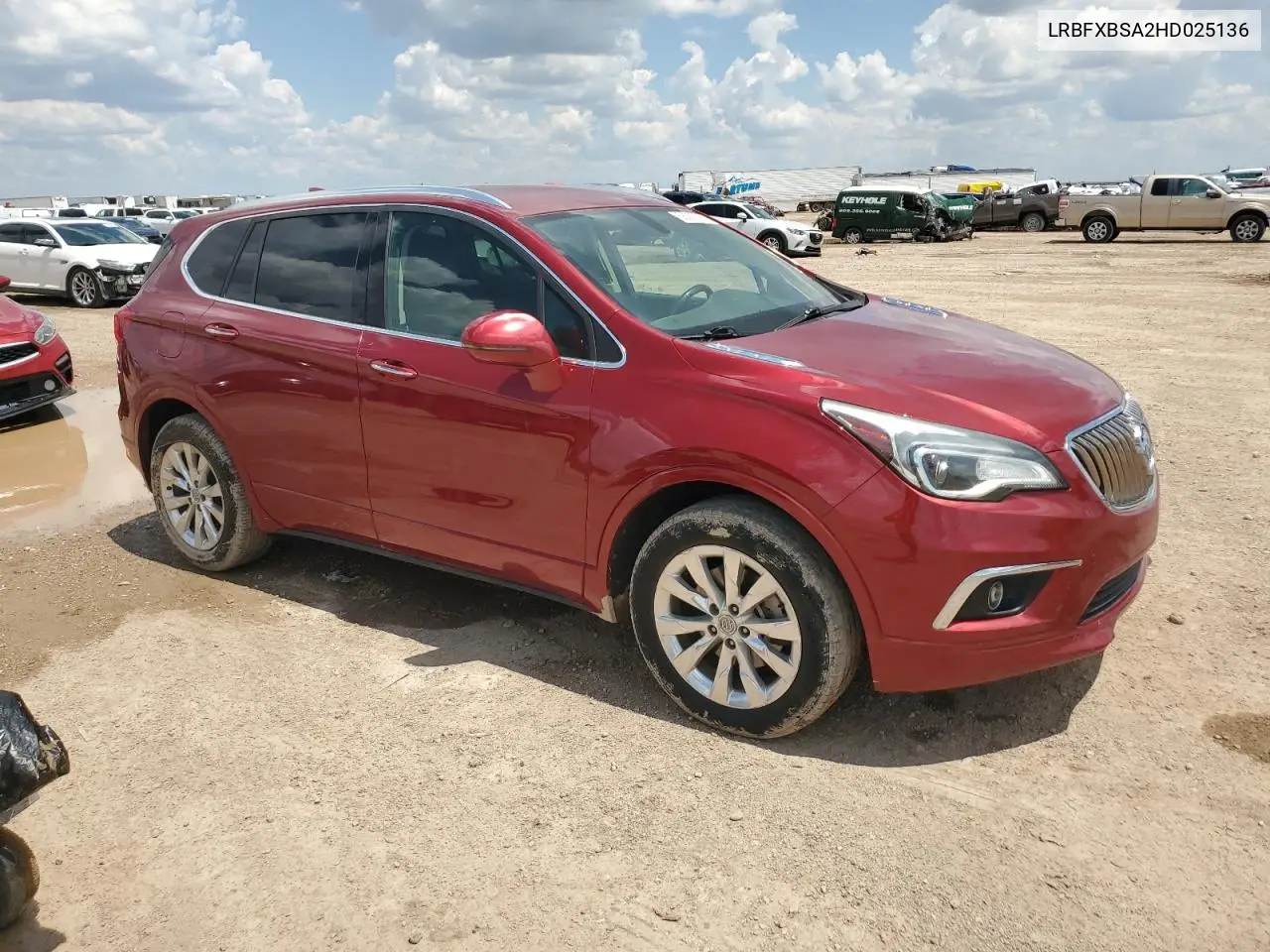 2017 Buick Envision Essence VIN: LRBFXBSA2HD025136 Lot: 56205035