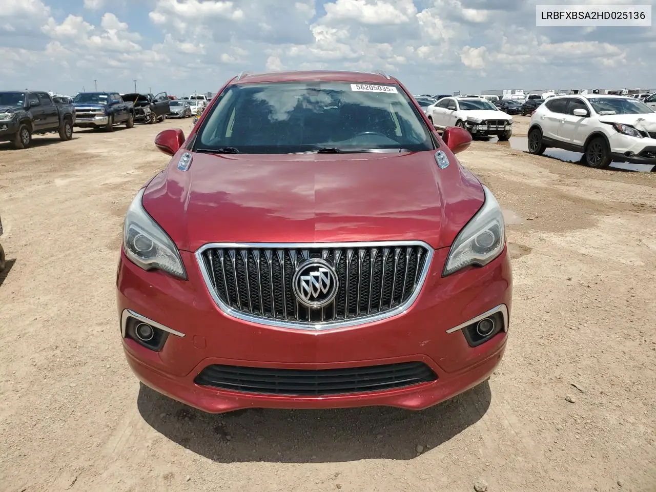 2017 Buick Envision Essence VIN: LRBFXBSA2HD025136 Lot: 56205035