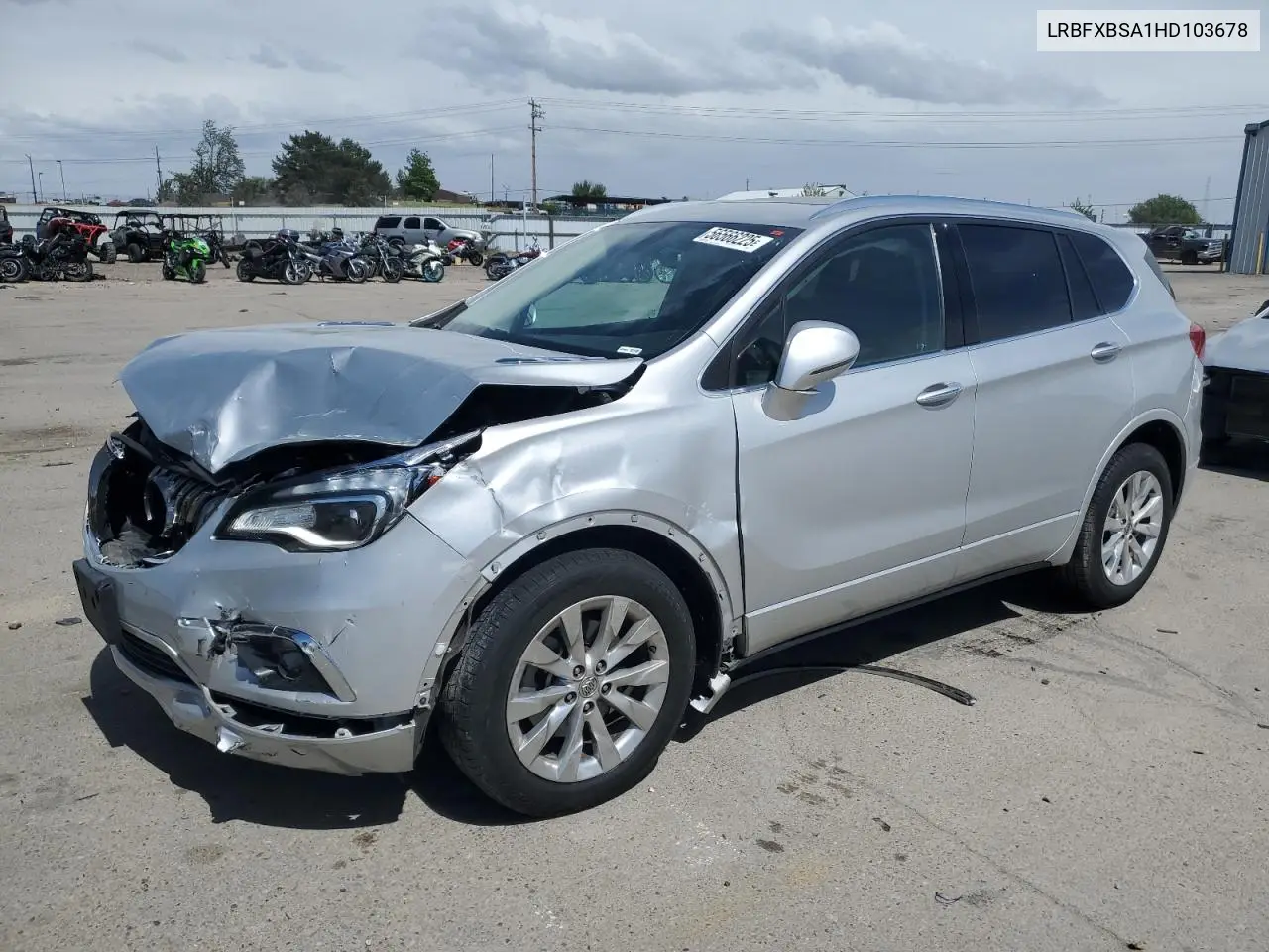 2017 Buick Envision Essence VIN: LRBFXBSA1HD103678 Lot: 56566225