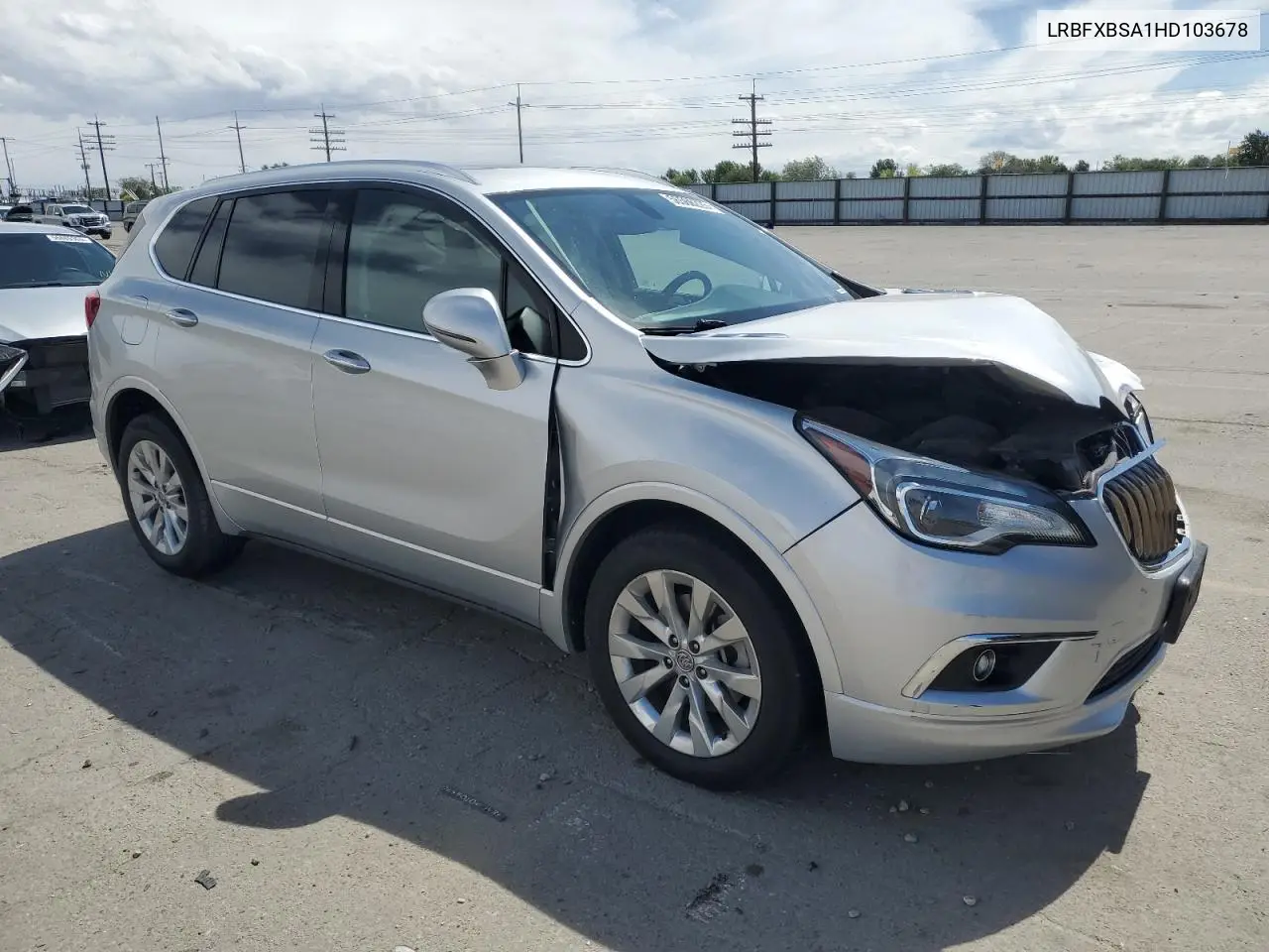 2017 Buick Envision Essence VIN: LRBFXBSA1HD103678 Lot: 56566225