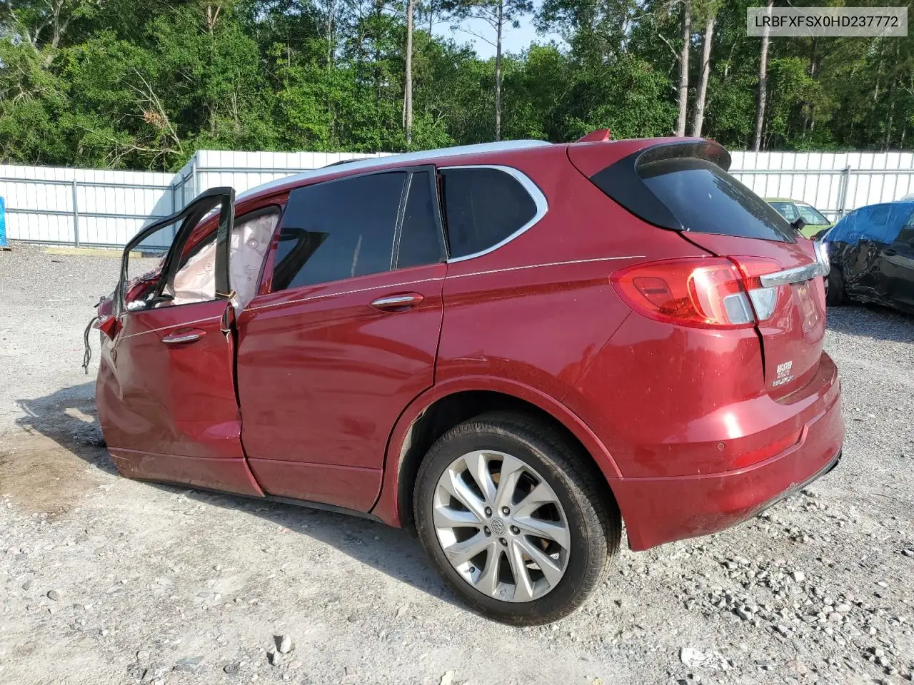 2017 Buick Envision Premium Ii VIN: LRBFXFSX0HD237772 Lot: 56942735