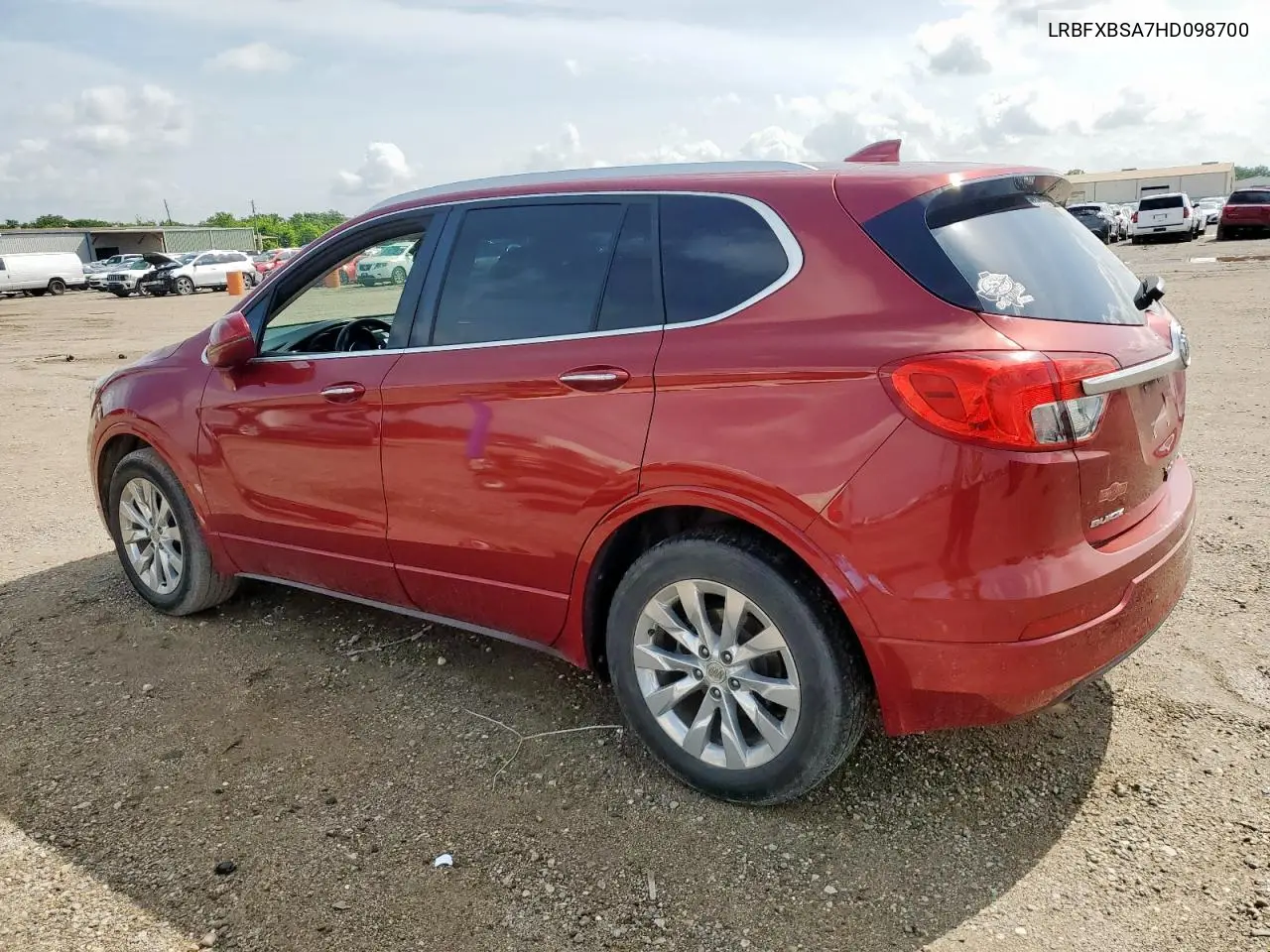 2017 Buick Envision Essence VIN: LRBFXBSA7HD098700 Lot: 59580865