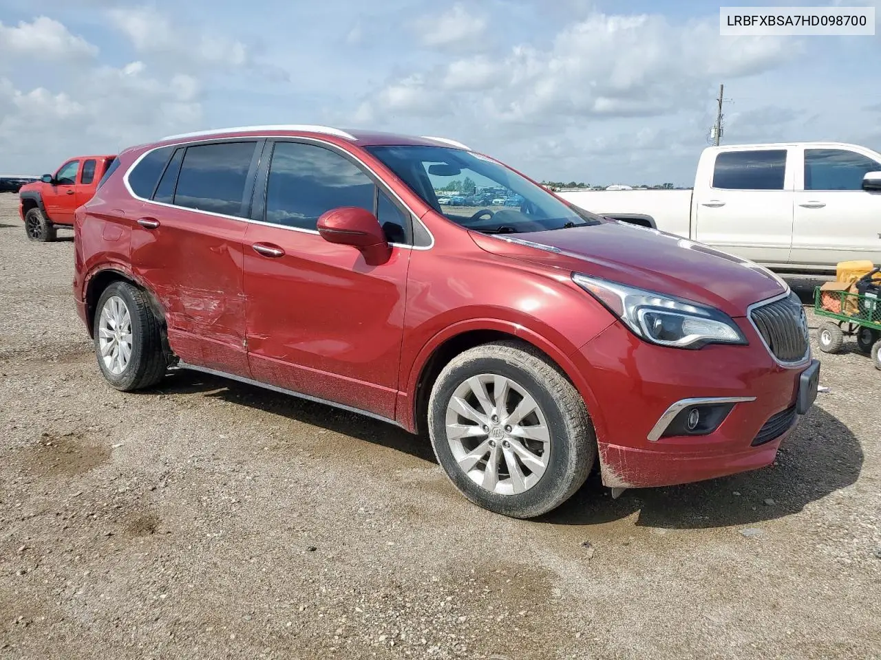 2017 Buick Envision Essence VIN: LRBFXBSA7HD098700 Lot: 59580865