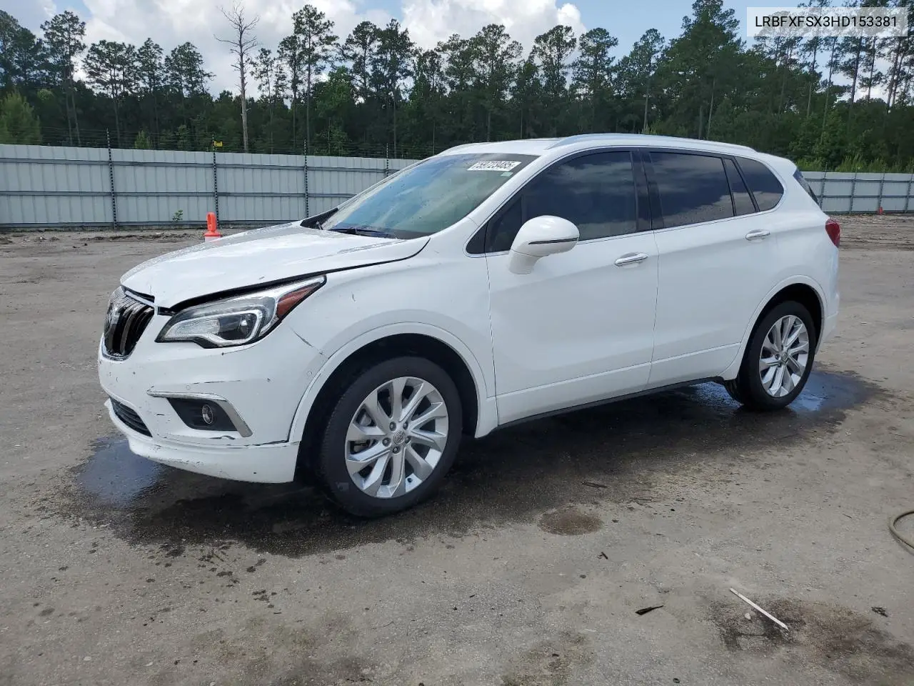 2017 Buick Envision Premium Ii VIN: LRBFXFSX3HD153381 Lot: 59723485