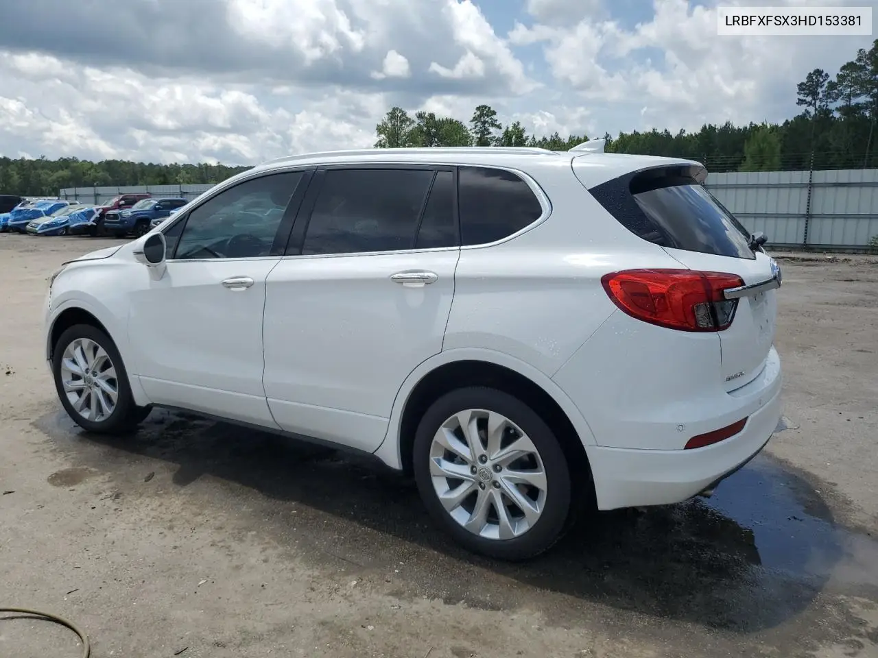 2017 Buick Envision Premium Ii VIN: LRBFXFSX3HD153381 Lot: 59723485