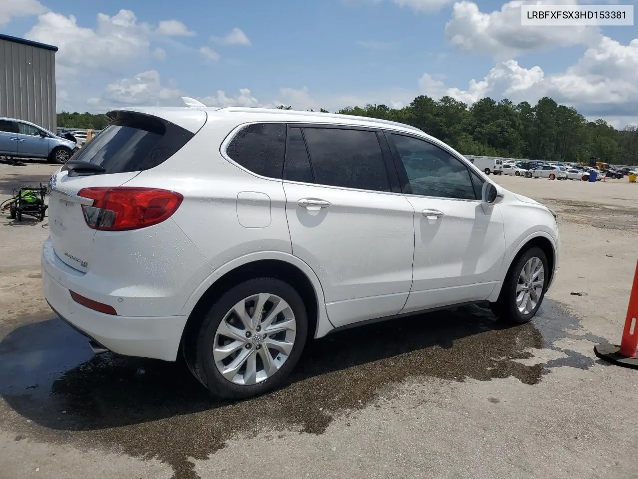 2017 Buick Envision Premium Ii VIN: LRBFXFSX3HD153381 Lot: 59723485