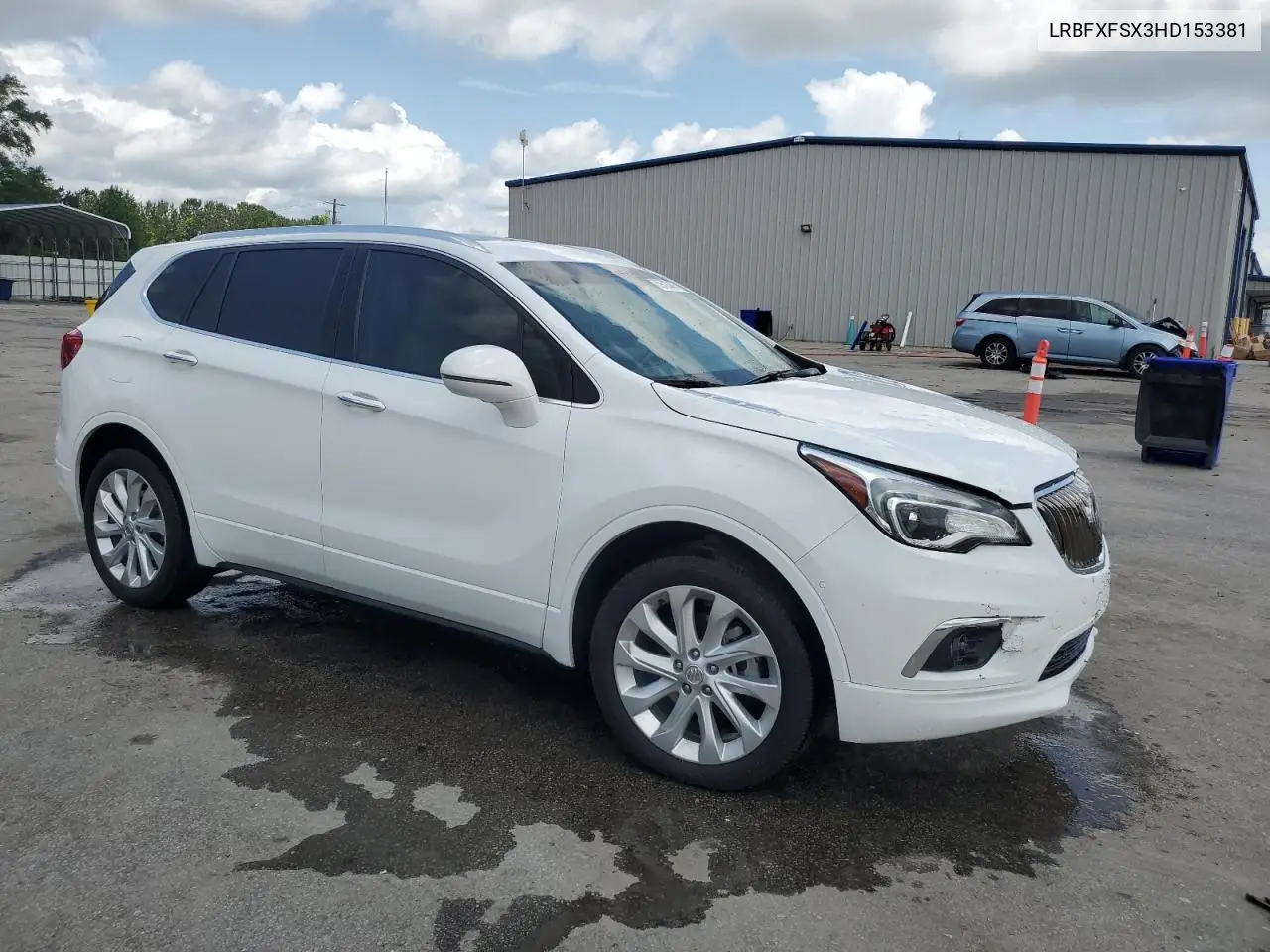 2017 Buick Envision Premium Ii VIN: LRBFXFSX3HD153381 Lot: 59723485
