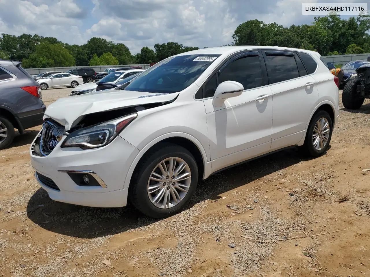 2017 Buick Envision Preferred VIN: LRBFXASA4HD117116 Lot: 60982955