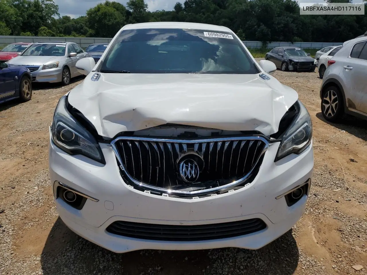 2017 Buick Envision Preferred VIN: LRBFXASA4HD117116 Lot: 60982955