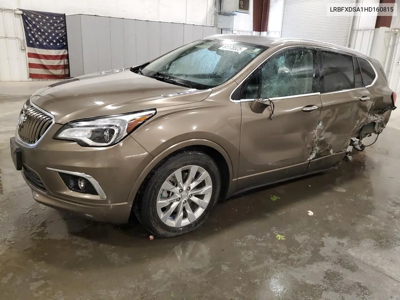 2017 Buick Envision Essence VIN: LRBFXDSA1HD160815 Lot: 61178525
