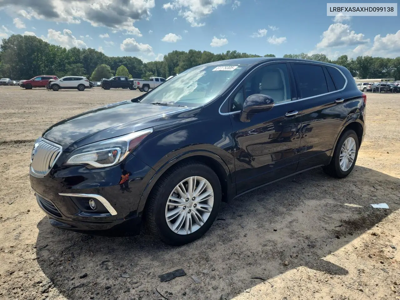 2017 Buick Envision Preferred VIN: LRBFXASAXHD099138 Lot: 61179305