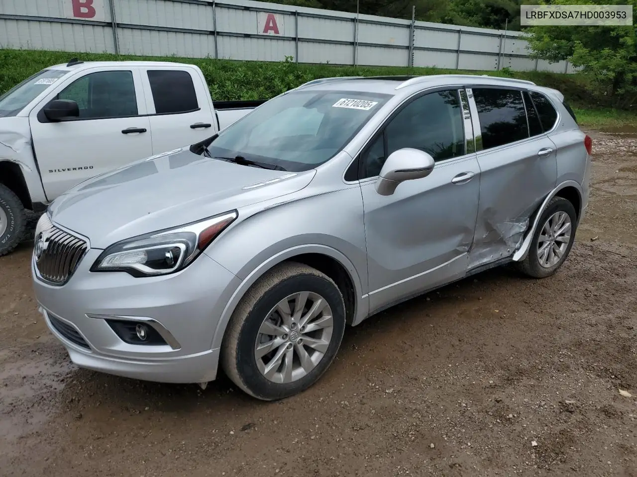 2017 Buick Envision Essence VIN: LRBFXDSA7HD003953 Lot: 61210205