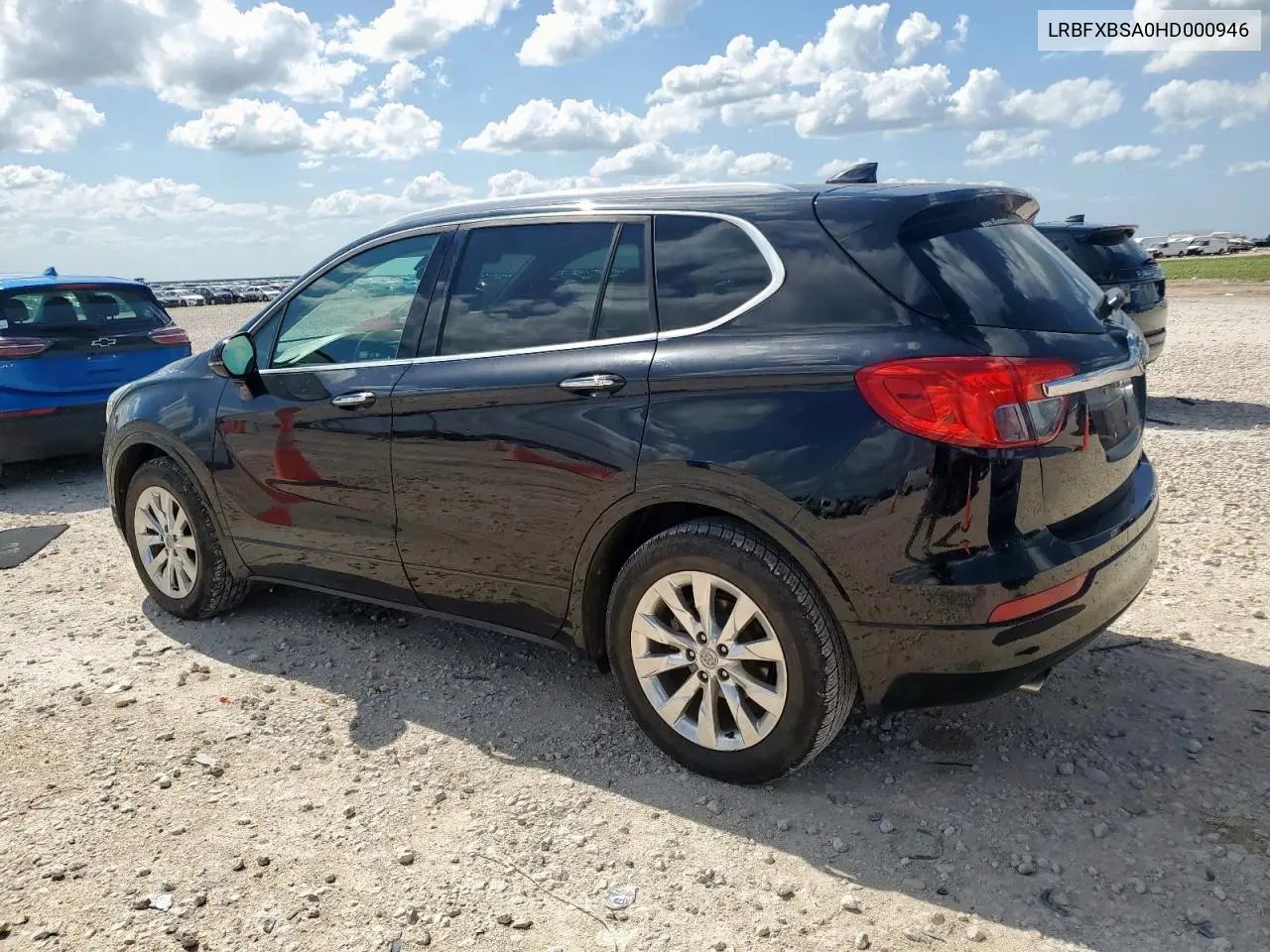 2017 Buick Envision Essence VIN: LRBFXBSA0HD000946 Lot: 61376545