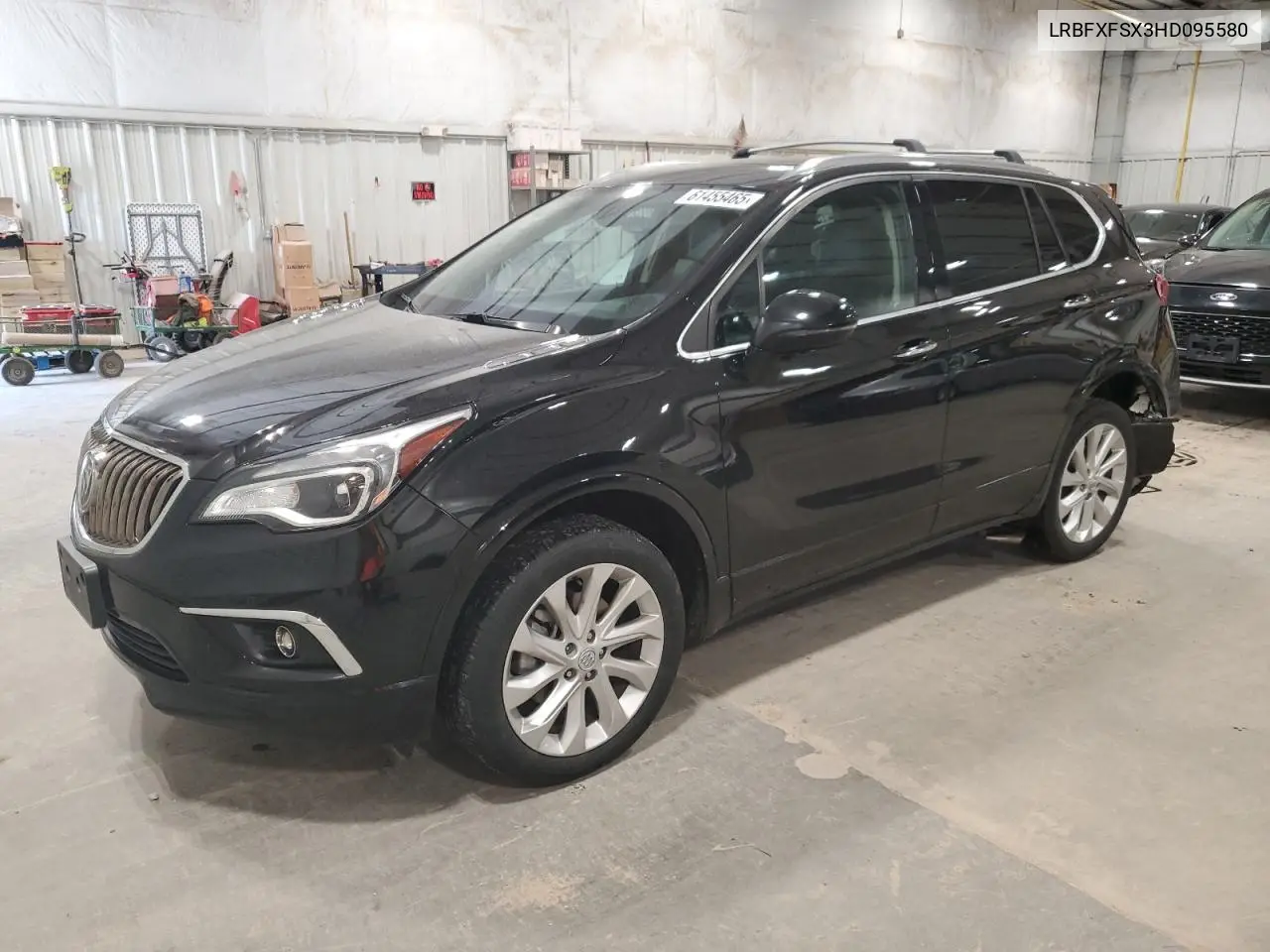 2017 Buick Envision Premium Ii VIN: LRBFXFSX3HD095580 Lot: 61455465