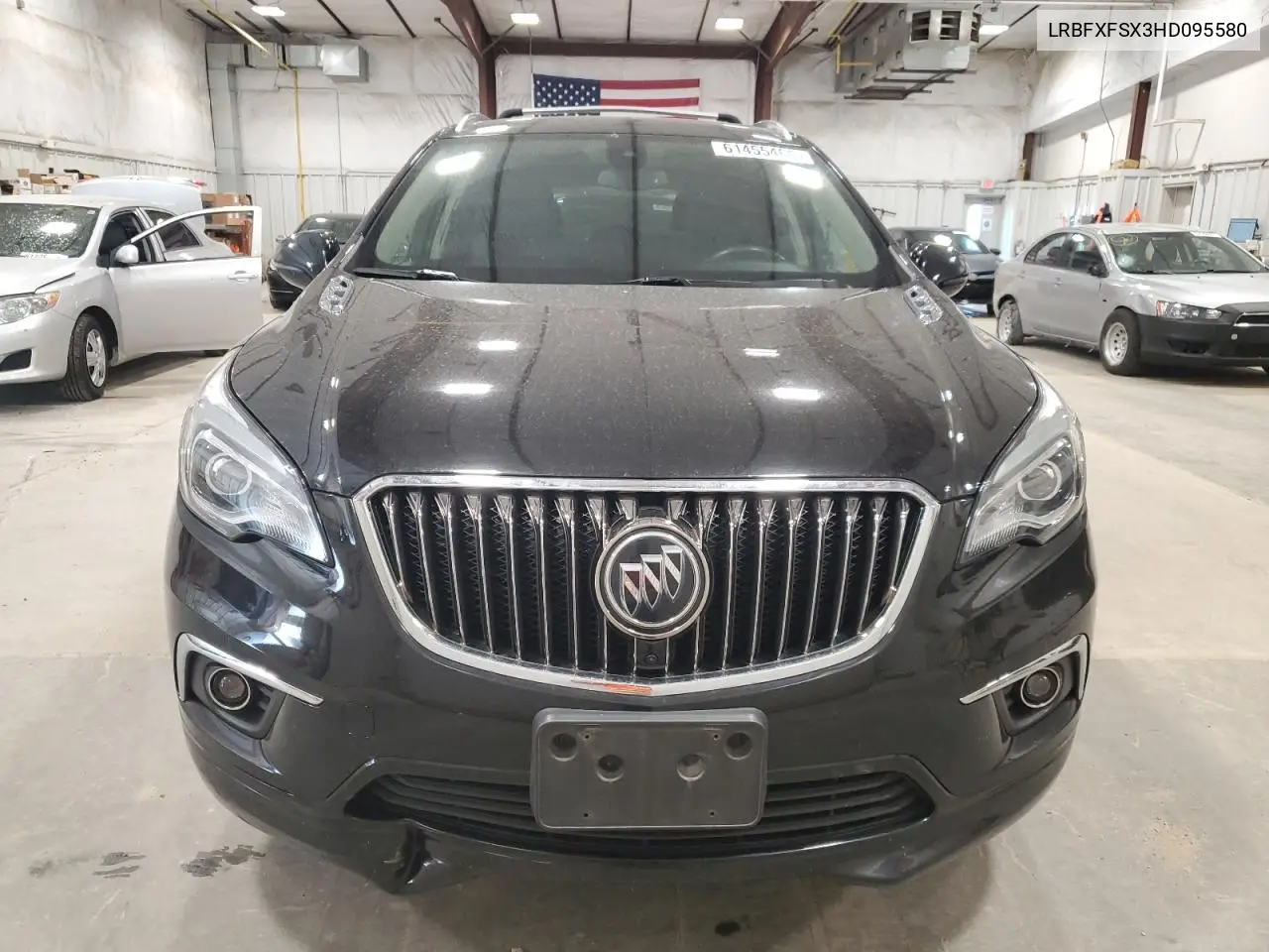 2017 Buick Envision Premium Ii VIN: LRBFXFSX3HD095580 Lot: 61455465