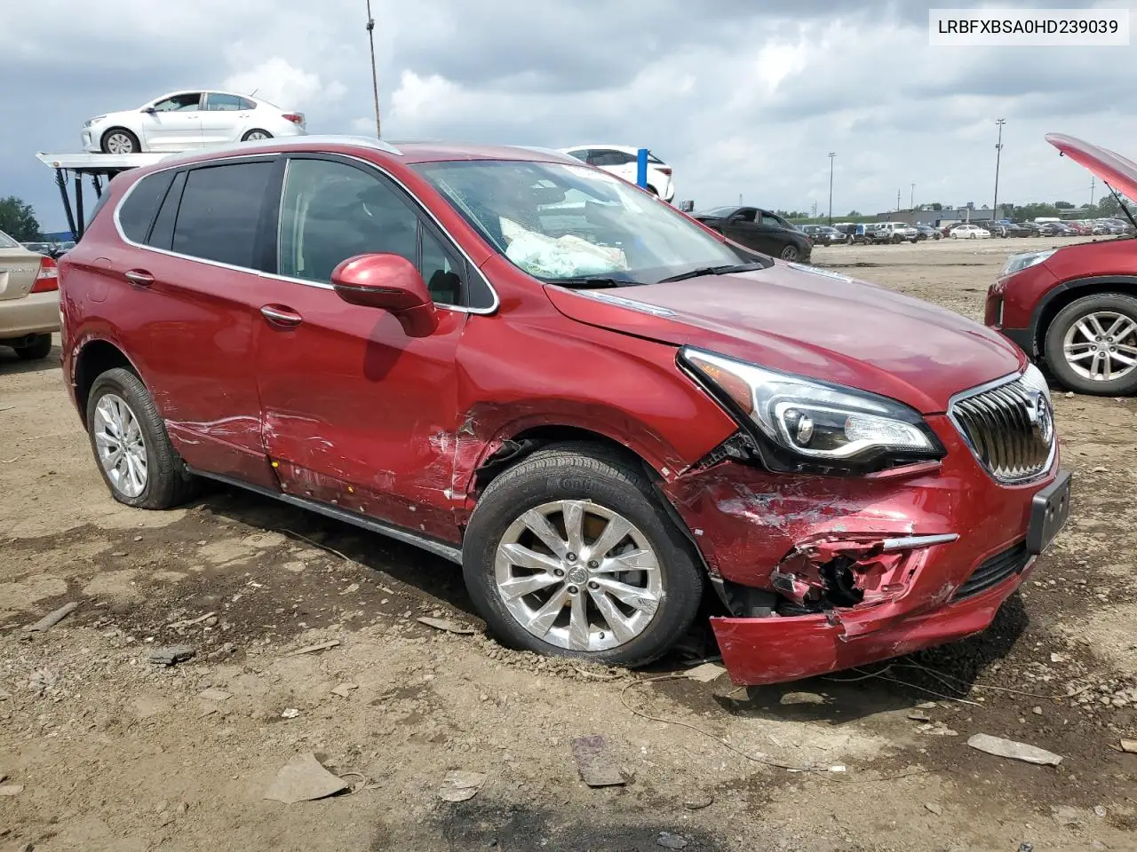 2017 Buick Envision Essence VIN: LRBFXBSA0HD239039 Lot: 61542105