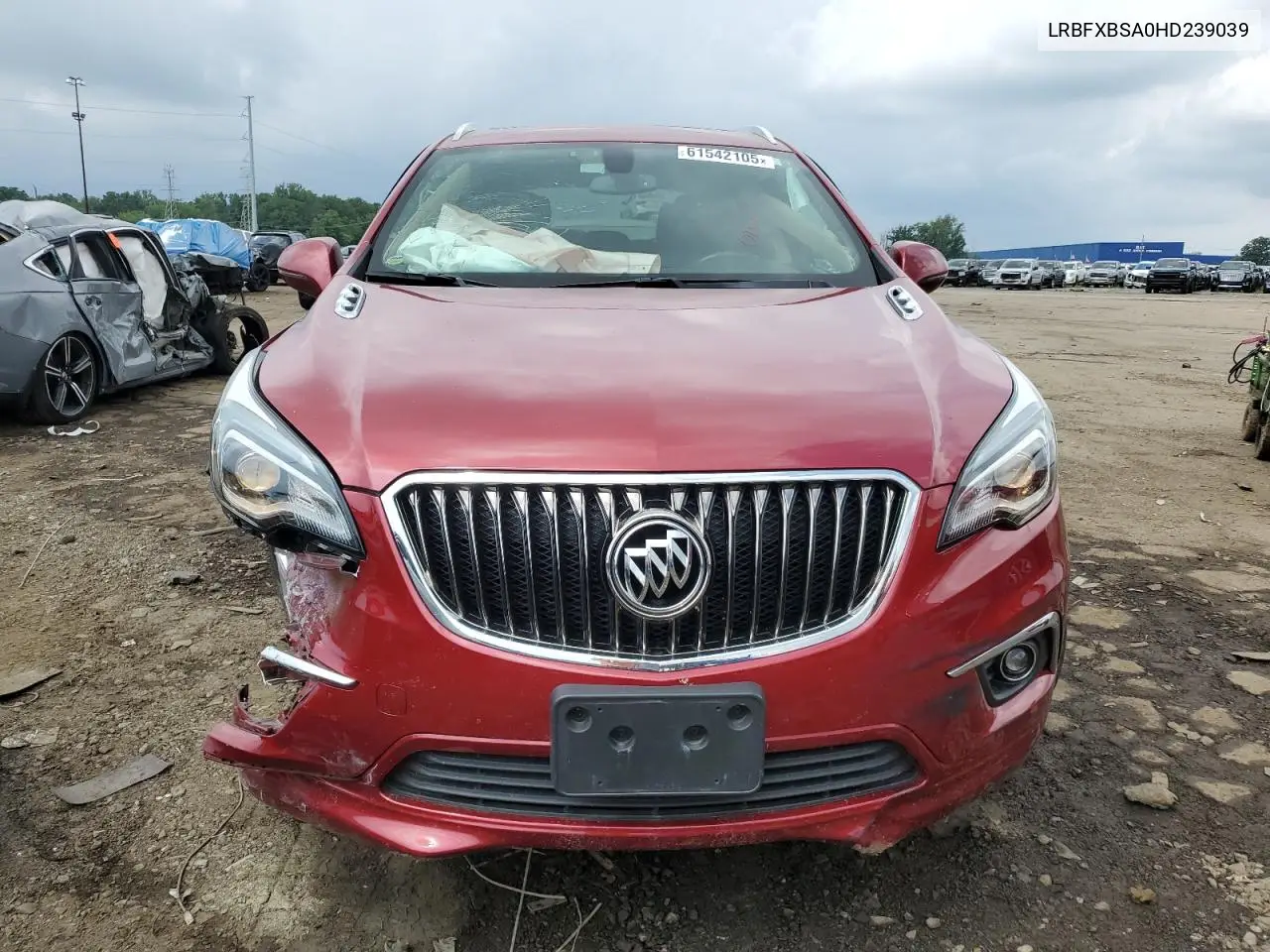 2017 Buick Envision Essence VIN: LRBFXBSA0HD239039 Lot: 61542105