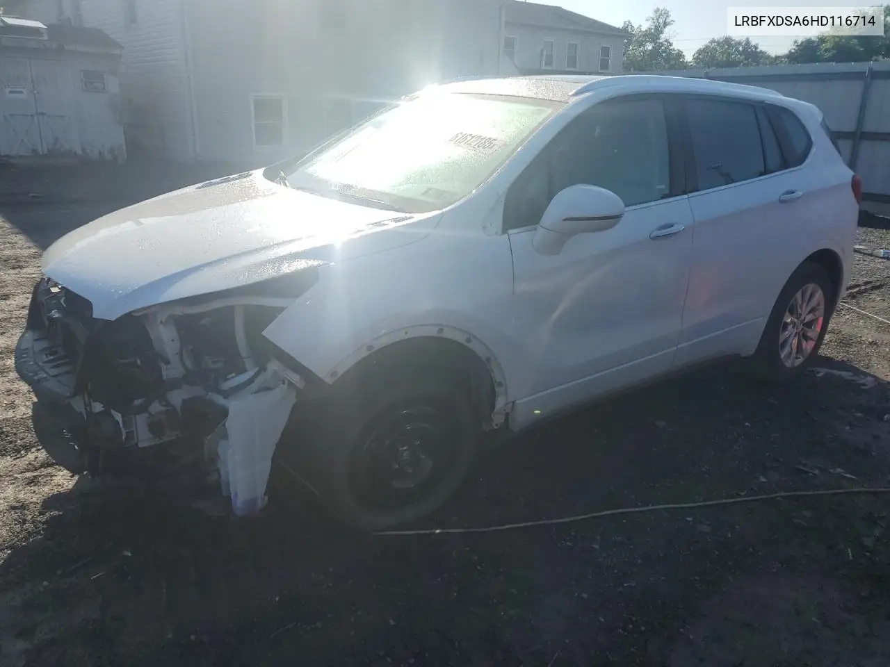 2017 Buick Envision Essence VIN: LRBFXDSA6HD116714 Lot: 61612185