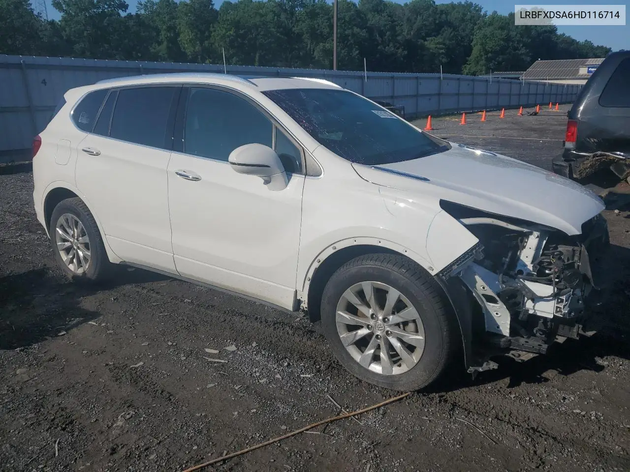 2017 Buick Envision Essence VIN: LRBFXDSA6HD116714 Lot: 61612185