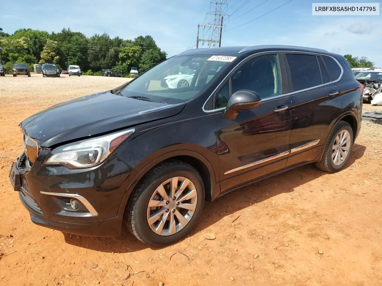 2017 Buick Envision Essence VIN: LRBFXBSA5HD147795 Lot: 61632285
