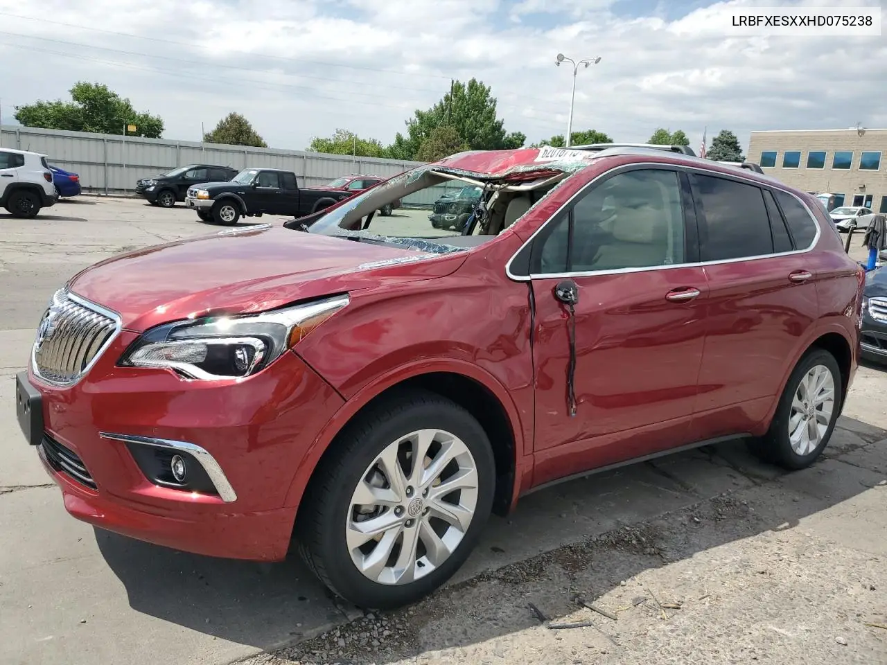 2017 Buick Envision Premium VIN: LRBFXESXXHD075238 Lot: 62016715