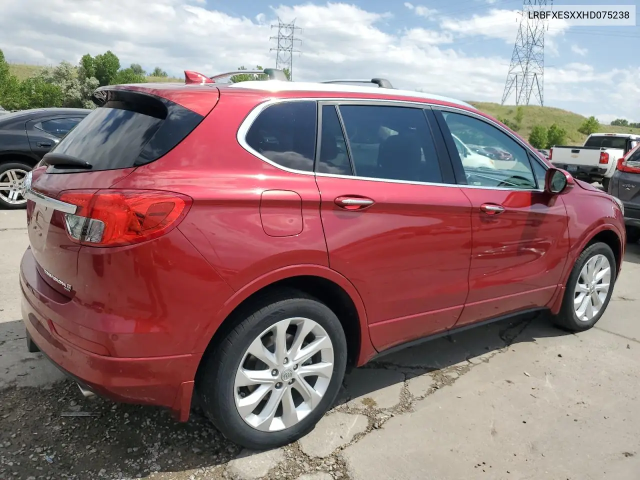 2017 Buick Envision Premium VIN: LRBFXESXXHD075238 Lot: 62016715