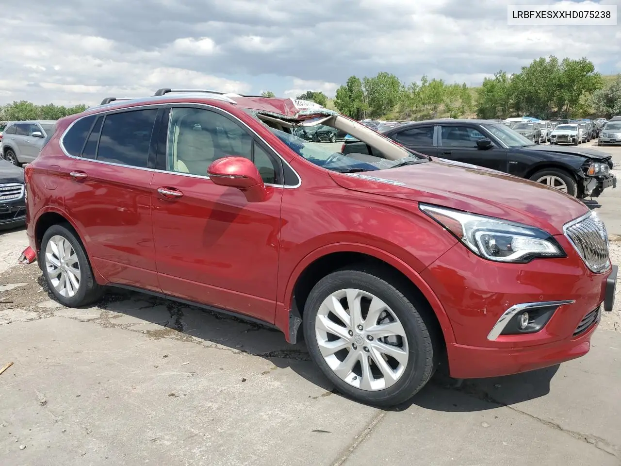 2017 Buick Envision Premium VIN: LRBFXESXXHD075238 Lot: 62016715