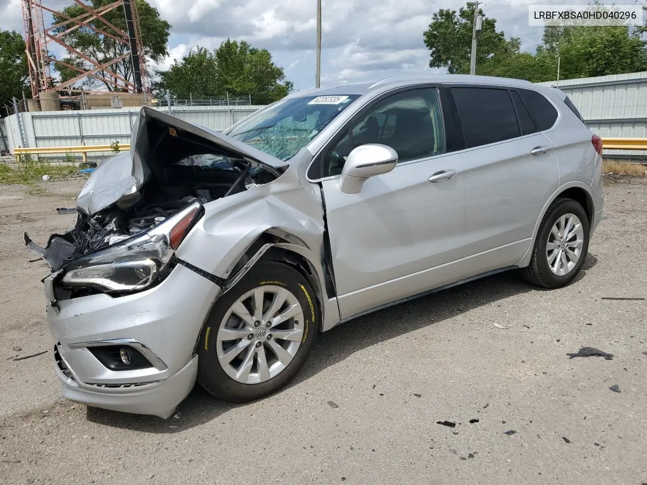 2017 Buick Envision Essence VIN: LRBFXBSA0HD040296 Lot: 62352035