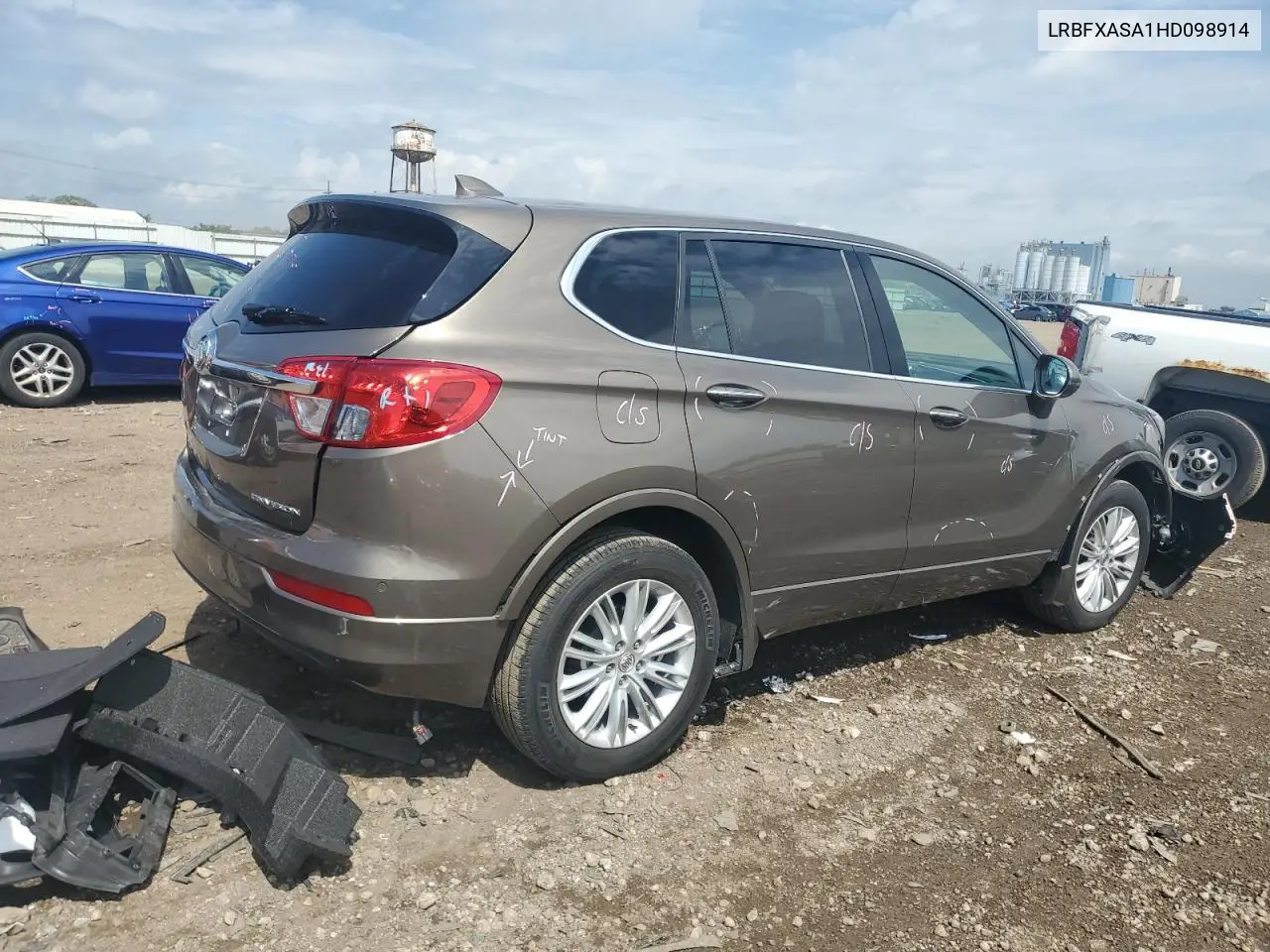 2017 Buick Envision Preferred VIN: LRBFXASA1HD098914 Lot: 62555655