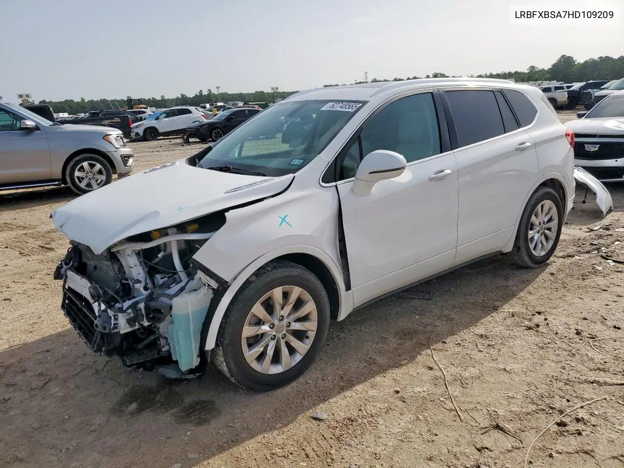 2017 Buick Envision Essence VIN: LRBFXBSA7HD109209 Lot: 62748565