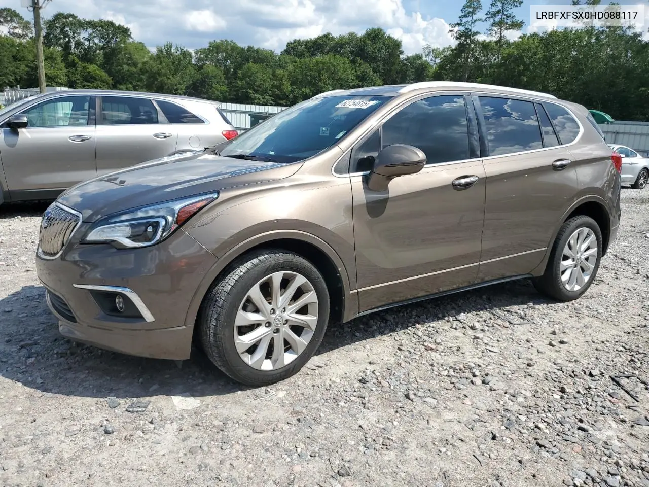 2017 Buick Envision Premium Ii VIN: LRBFXFSX0HD088117 Lot: 62754615