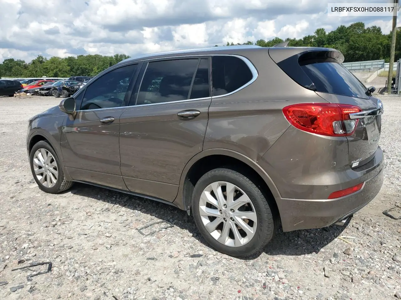 2017 Buick Envision Premium Ii VIN: LRBFXFSX0HD088117 Lot: 62754615
