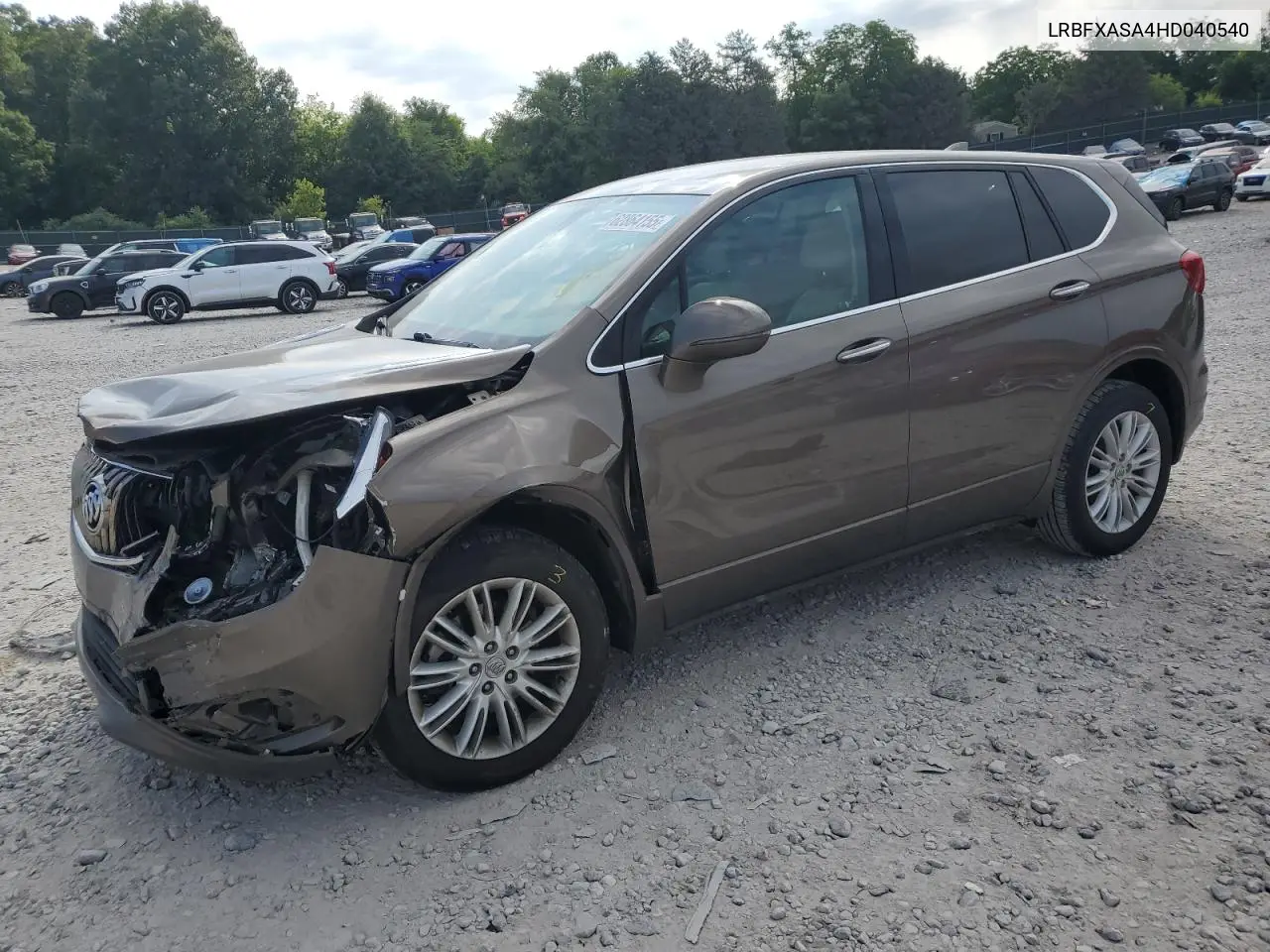 2017 Buick Envision Preferred VIN: LRBFXASA4HD040540 Lot: 62864155