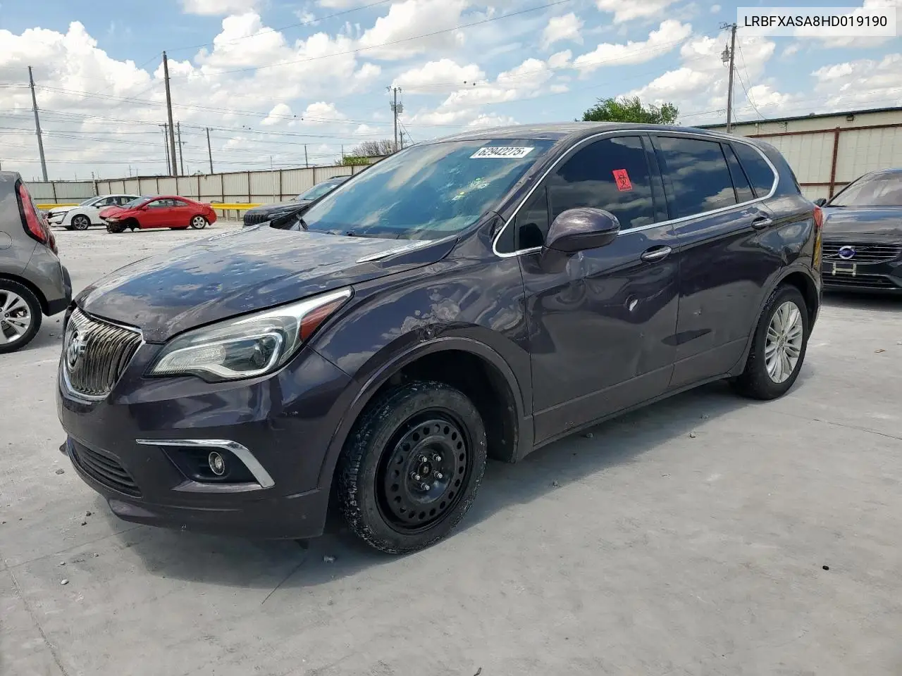 2017 Buick Envision Preferred VIN: LRBFXASA8HD019190 Lot: 62942275
